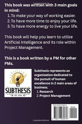 The Project Brain: Evolving Project Managers - Back Cover